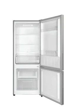 POCOline Kühl-/Gefrierkombination KGK144-205IX Inox B/H/T: ca. 54x144x55 cm