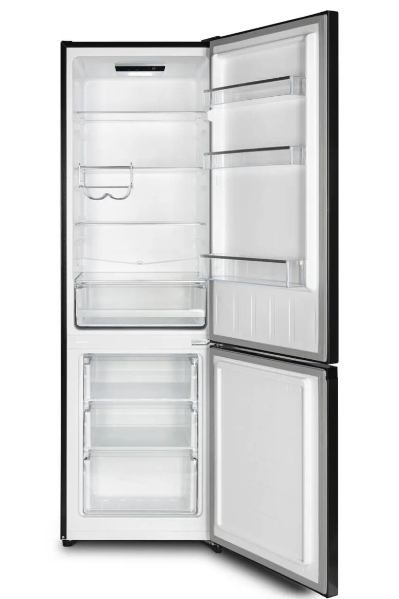 POCOline Kühl-/Gefrierkombination KGK262-176CDIX dark Inox B/H/T: ca. 54x176x55 cm