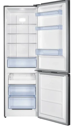 POCOline Kühl-/Gefrierkombination KGK186-293DIXNF Inox B/H/T: ca. 60x186x60,5 cm