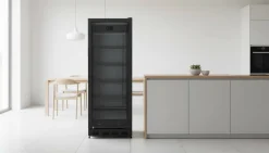 POCOline Kühlschrank GTK164-358CS schwarz B/H/T: ca. 60x164x66 cm