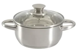 POCOline Kochtopf silber Edelstahl D: ca. 16 cm