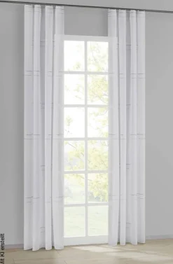POCOline Kombivorhang Beren schwarz B/L: ca. 140x245 cm