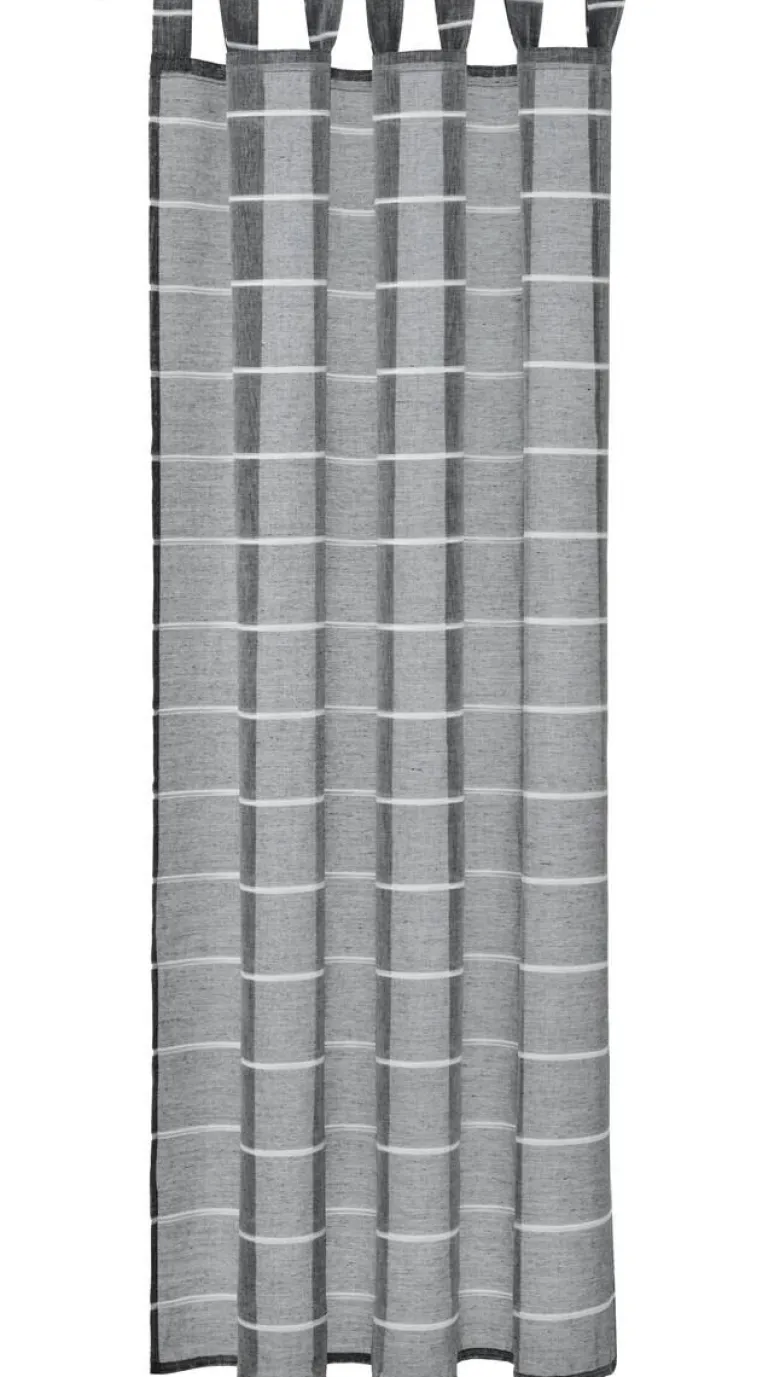 POCOline Kombivorhang Carla grau B/L: ca. 140x175 cm