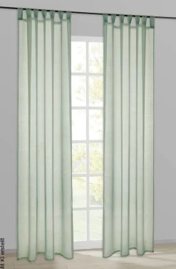 POCOline Kombivorhang Julia salbei B/L: ca. 135x235 cm