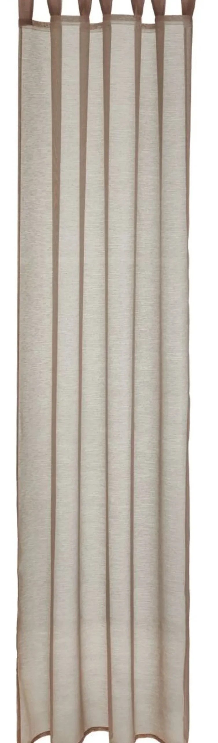 POCOline Kombivorhang Julia taupe B/L: ca. 135x235 cm