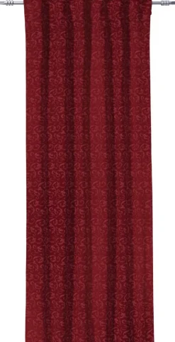 POCOline Kombivorhang Ranke rot B/L: ca. 135x245 cm
