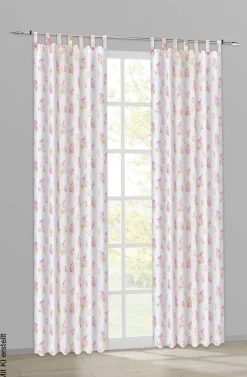 POCOline Kombivorhang Rosemarie-II rosé B/L: ca. 135x245 cm