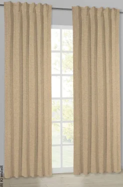 POCOline Kombivorhang Ulrich sand B/L: ca. 135x245 cm
