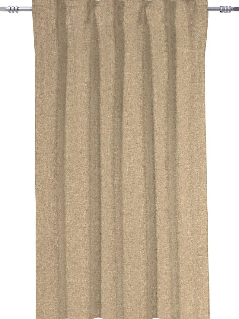POCOline Kombivorhang Ulrich sand B/L: ca. 135x175 cm