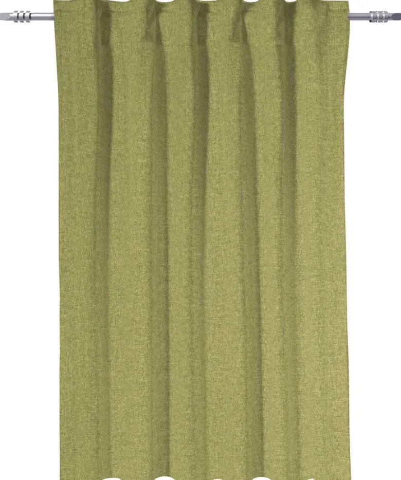 POCOline Kombivorhang Ulrich grün B/L: ca. 135x145 cm