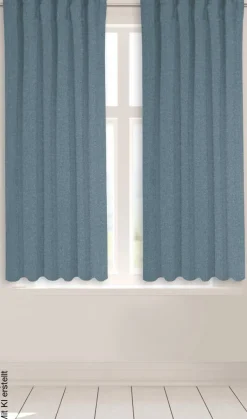 POCOline Kombivorhang Ulrich blau B/L: ca. 135x145 cm