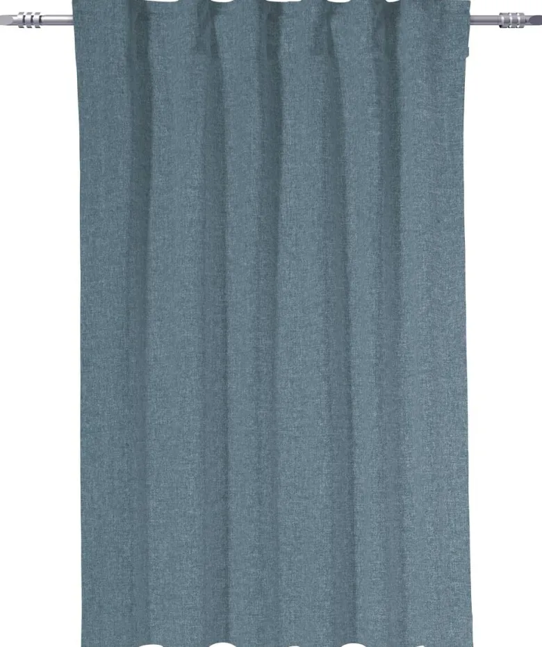 POCOline Kombivorhang Ulrich blau B/L: ca. 135x145 cm