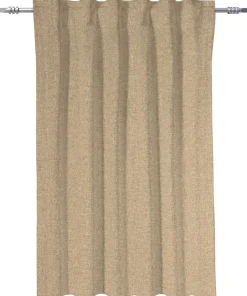 POCOline Kombivorhang Ulrich sand B/L: ca. 135x145 cm