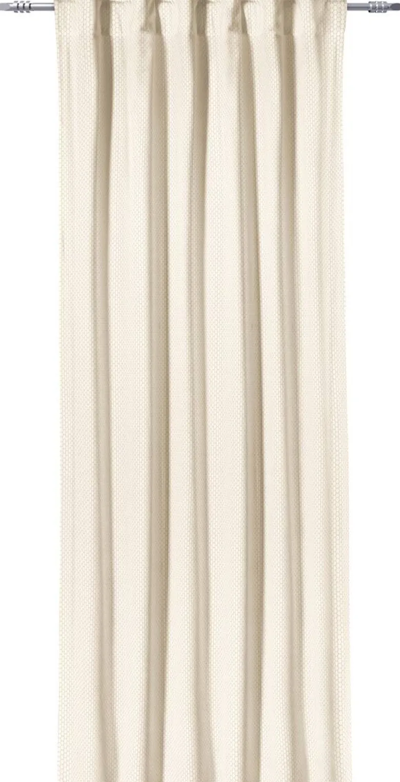 POCOline Kombivorhang Wabe champagner B/L: ca. 135x245 cm