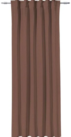 POCOline Kombivorhang Wabe Mocha Mousse B/L: ca. 135x245 cm