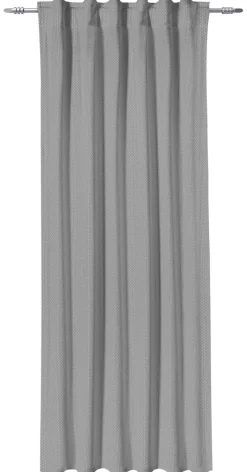 POCOline Kombivorhang Wabe silber B/L: ca. 135x245 cm