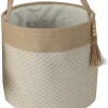 POCOline Korb beige Textil H/D: ca. 30x31 cm
