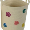 POCOline Korb creme Baumwolle H/D: ca. 36x35 cm