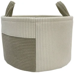 POCOline Korb grau Samt H/D: ca. 18x30 cm