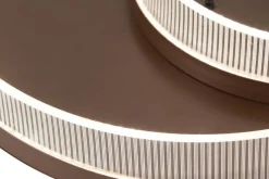 POCOline LED-Deckenleuchte Alena Cappuccino Metall H/D: ca. 10x50 cm