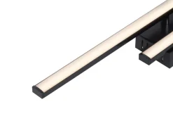 POCOline LED-Deckenleuchte Cleo II schwarz Kunststoff B/H/L: ca. 7x5,6x50 cm