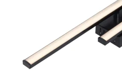POCOline LED-Deckenleuchte Cleo II schwarz Kunststoff B/H/L: ca. 7x5,6x50 cm