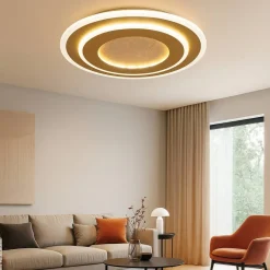 POCOline LED-Deckenleuchte Fenja gold Metall Kunststoff H/D: ca. 5x40 cm