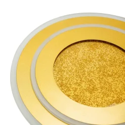 POCOline LED-Deckenleuchte Fenja gold Metall Kunststoff H/D: ca. 5x40 cm