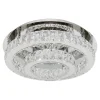 POCOline LED-Deckenleuchte Hanna Metall B/H/L: ca. 50x15,5x50 cm