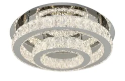 POCOline LED-Deckenleuchte Hanna Metall B/H/L: ca. 50x15,5x50 cm