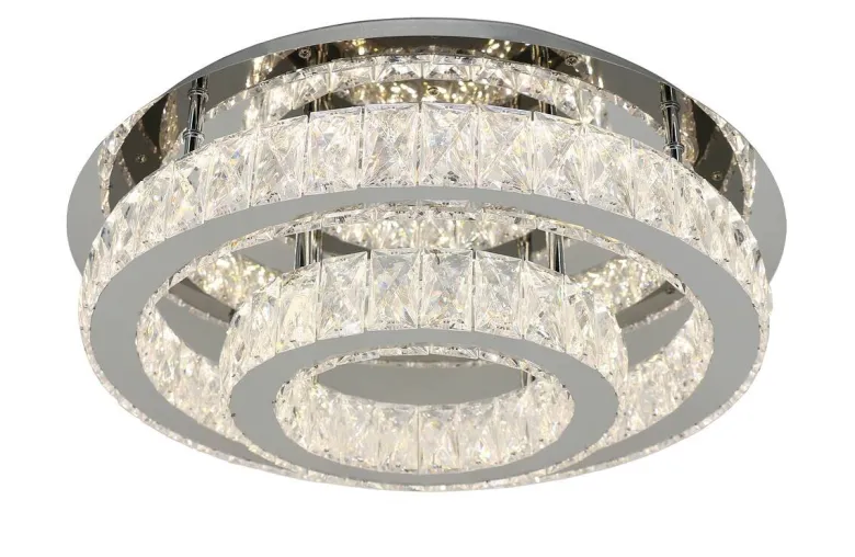 POCOline LED-Deckenleuchte Hanna Metall B/H/L: ca. 50x15,5x50 cm