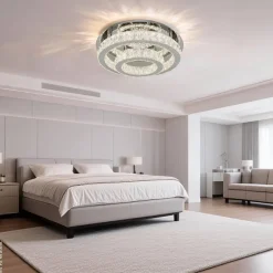 POCOline LED-Deckenleuchte Hanna Metall B/H/L: ca. 50x15,5x50 cm