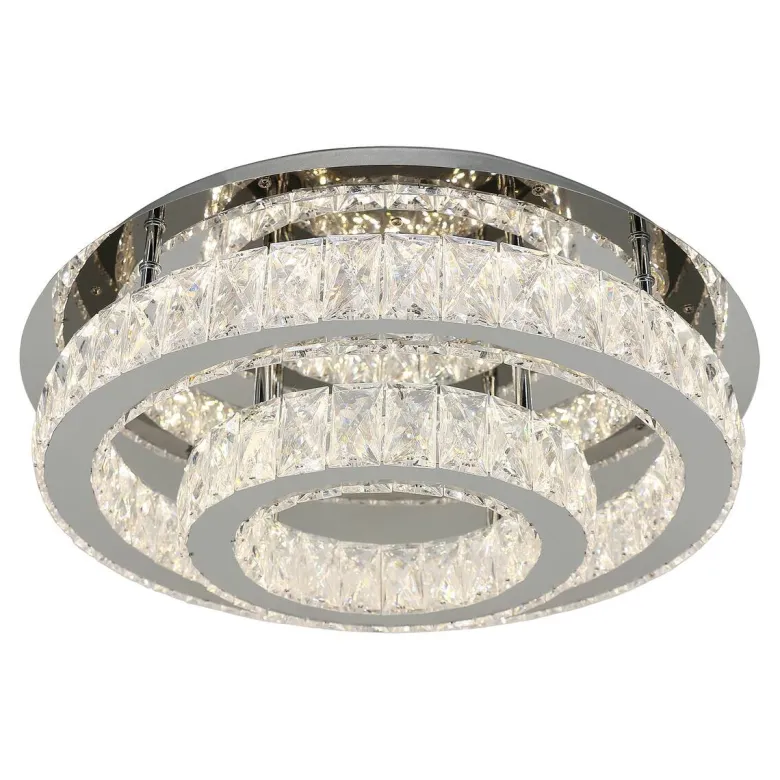 POCOline LED-Deckenleuchte Hanna Metall B/H/L: ca. 50x15,5x50 cm