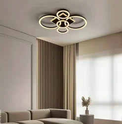 POCOline LED-Deckenleuchte Lavan schwarz B/H/L: ca. 39x9x49 cm