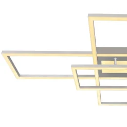 POCOline LED-Deckenleuchte Yara silber Metall Kunststoff B/H/L: ca. 69,4x11,5x99,2 cm