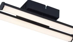 POCOline LED-Deckenleuchte Zehra schwarz Kunststoff B/H/L: ca. 7x5x44,5 cm