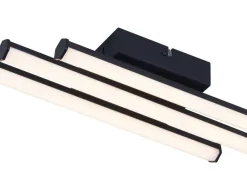 POCOline LED-Deckenleuchte Zehra schwarz Kunststoff B/H/L: ca. 10x5x44,5 cm
