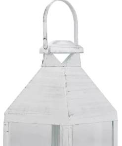 POCOline LED-Laterne weiß B/H/L: ca. 19,5x60x19,5 cm