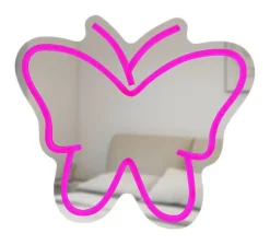 POCOline LED-Neonleuchte Butterfly B/H/L: ca. 25x1,6x28,5 cm