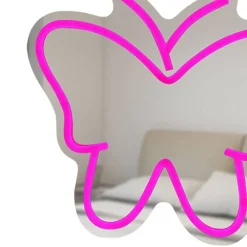 POCOline LED-Neonleuchte Butterfly B/H/L: ca. 25x1,6x28,5 cm