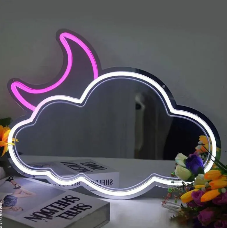POCOline LED-Neonleuchte Cloud B/H/L: ca. 33x1,6x43 cm