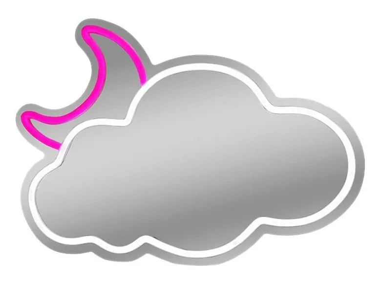 POCOline LED-Neonleuchte Cloud B/H/L: ca. 33x1,6x43 cm