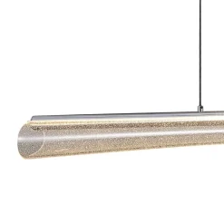 POCOline LED-Pendelleuchte Darcy Acryl Metall B/H/L: ca. 13x120x120 cm