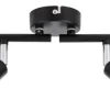 POCOline LED-Spot 4-flg. Boris schwarz B/H/L: ca. 50x8x10 cm 4 Brennstellen
