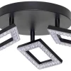 POCOline LED-Spotrondell 3-flg. Kalea mattschwarz Acryl H/D: ca. 8x22 cm 3 Brennstellen