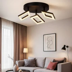 POCOline LED-Spotrondell 3-flg. Kalea mattschwarz Acryl H/D: ca. 8x22 cm 3 Brennstellen