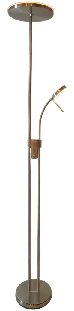 POCOline LED-Stehlampe Sydney Metall B/H/L: ca. 25x180x25,5 cm null 2 Brennstellen