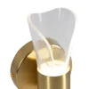 POCOline LED-Wandleuchte Jella gold Acryl Metall B/L: ca. 22x10 cm