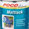 POCOline Mattlack cremeweiß seidenmatt ca. 0,25 l