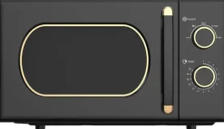 POCOline Mikrowelle C20MXP17-E70 schwarz Metall B/H/L: ca. 32,6x26,3x45,6 cm ca. 20 l